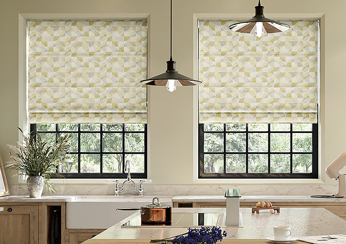 Mosaic Tile, Zest - Twist&Fit Roman Blind - Image 3